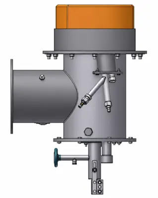 Standard combination burner, forced draught, 2-stage